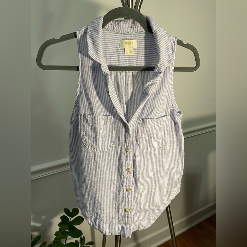 Maeve by Anthropologie sleeveless top size 8